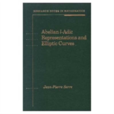 Abelian l-Adic Representations and Elliptic Curves