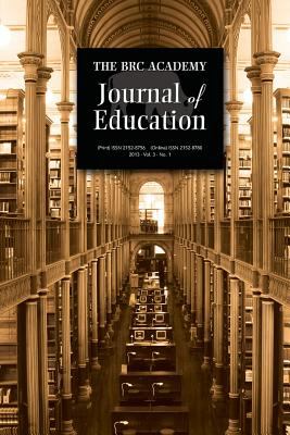 The Brc Academy Journal of Education : Volume 3, Number 1