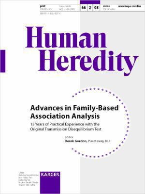 Advances in Family-Based Association Analysis : 15 Years of Practical Experience with the Original Transmission Disequilibrium Test