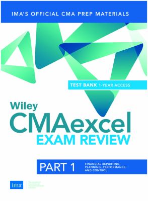 Wiley CMAexcel Learning System Exam Review 2019 : Financial Planning, Performance and Control Set (1-Year Access)