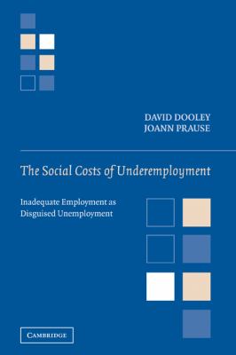 The Social Costs of Underemployment : Inadequate Employment as Disguised Unemployment