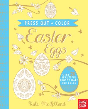 Press Out and Color: Easter Eggs