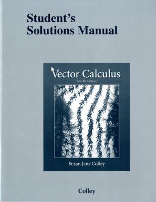 Student's Solutions Manual for Vector Calculus