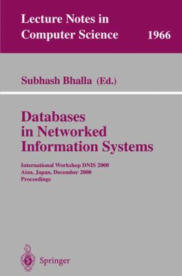 Databases in Networked Information Systems : International Workshop DNIS 2000 Aizu, Japan, December 2000 - Proceedings