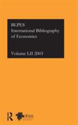 IBSS: Economics: 2003 Vol. 52