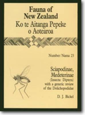 Sciapodinae, Medeterinae (Insecta: Diptera) with a Generic Review of the Dolichopodidae