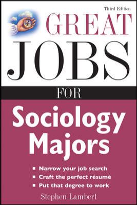 Great Jobs for Sociology Majors