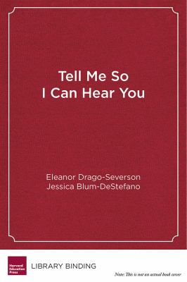 Tell Me So I Can Hear You : A Developmental Approach to Feedback for Educators