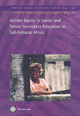 Gender Equality in Junior and Senior Secondary Education in Sub-Saharan Africa