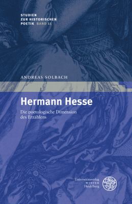 Hermann Hesse : Die Poetologische Dimension Seines Erzahlens