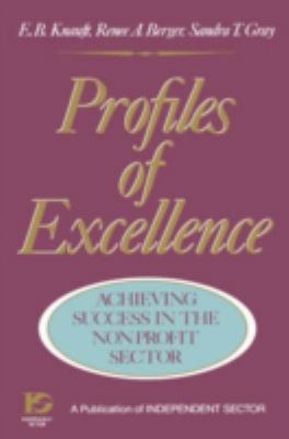 Profiles of Excellence : Achieving Success in the Nonprofit Sector
