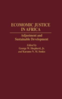 Economic Justice in Africa : Adjustment and Sustainable Development