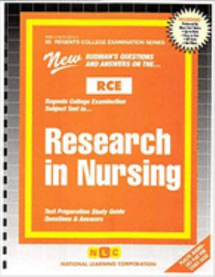Research in Nursing : New Rudman's Questions and Answers on The... RCE
