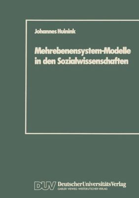 Mehrebenensystem-Modelle in Den Sozialwissenschaften
