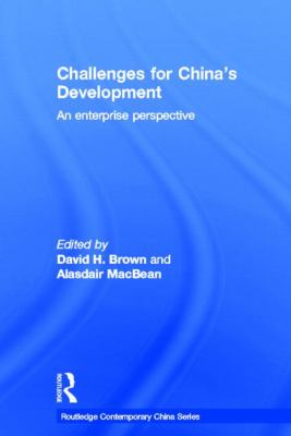 Challenges for China's Development : An Enterprise Perspective